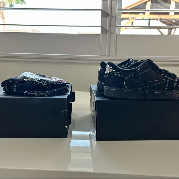 Travis Scott x Air Jordan 1 Retro Low OG SP 'Black Phantom'